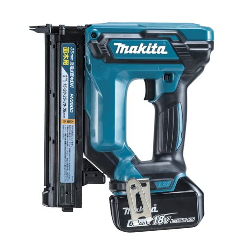 【送料無料】マキタ(Makita) 35ミリ充電式面木釘打 18V6Ah バッテリ・充電器・ケース付 ...