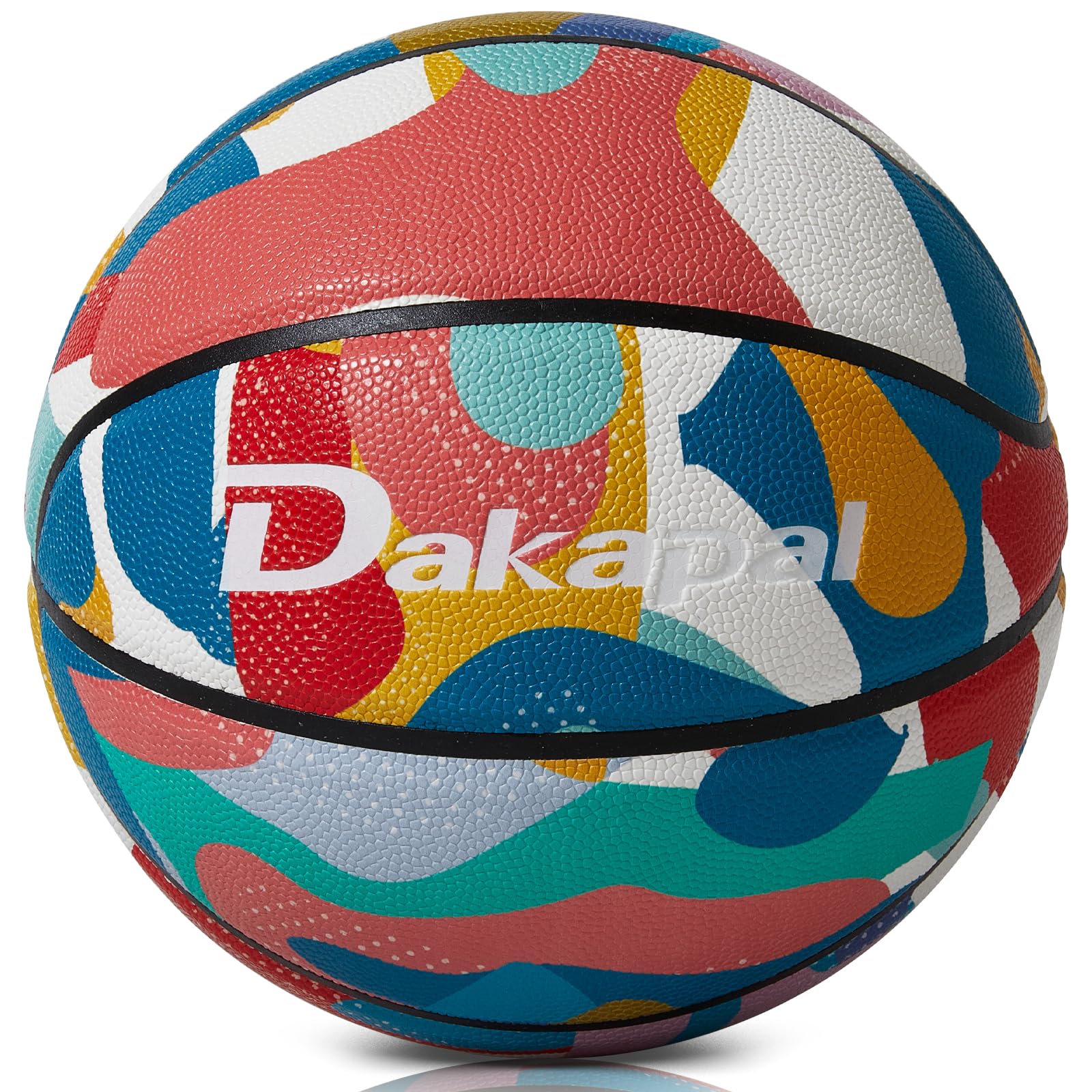 【送料無料】Dakapal バスケットボール 7号 PU 吸湿 防水 強い衝撃 屋内 屋外用 バスケ 大人/青少年バ..