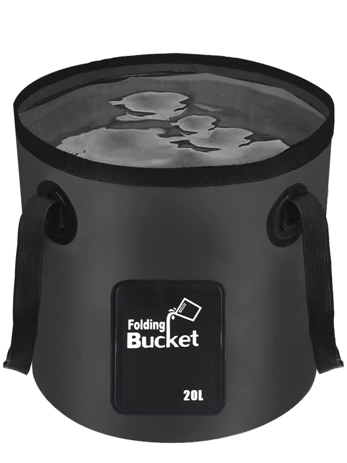 【送料無料】Wlikn 折りたたみ ソフトバケツ 釣り用 シリコン製 コンパクト収納 多機能 車載 アウトドア 洗車 キッチン キャンプ 旅行用