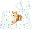 【送料無料】ULIGOTA 洗える ペットシーツ 犬 猫用 おしっこマット ペットマット 下敷きマット 洗える 速乾 繰り返し使える(雲柄 120×90cm 二...