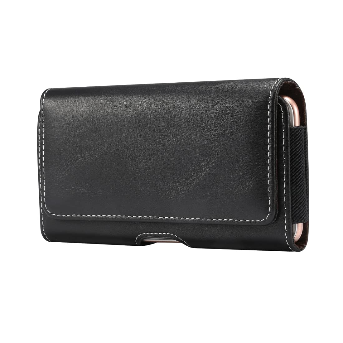 【送料無料】スマホケース ベルト装着 横型, YODIMDA スマートフォン ベルト ホルダー 対応 iPhone 14 pro, iPhone 13, 13 Pro,15, 15 Pro,Zenfone 8 用キャリングケース