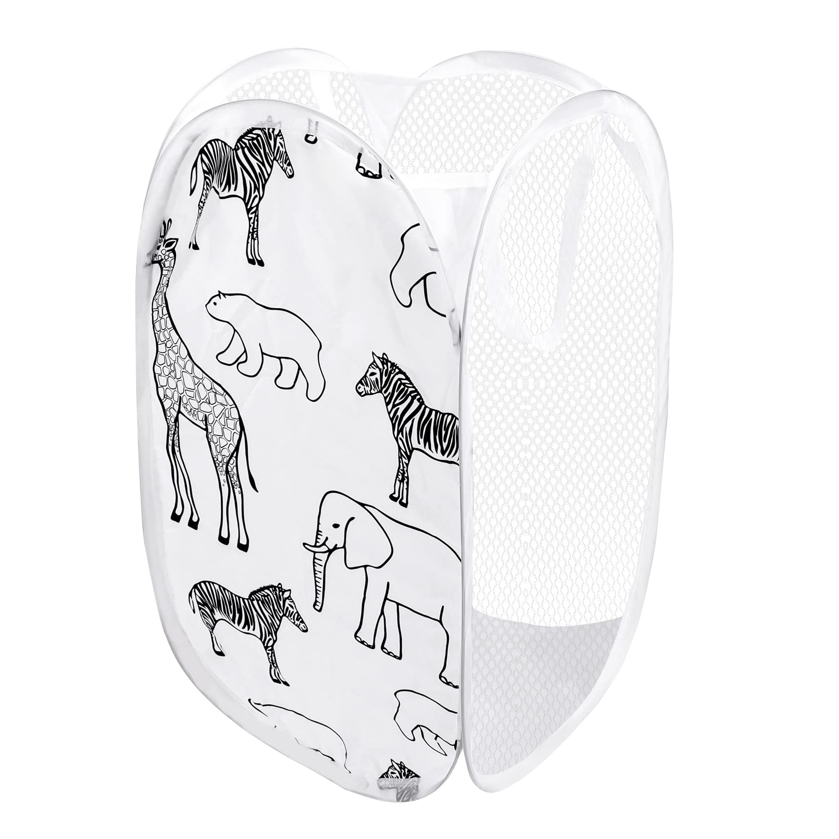 【送料無料】Annhua 洗濯カゴ 折りたたみ メッシュ ランドリー バスケット 洗濯物入れ 省スペース 折り..