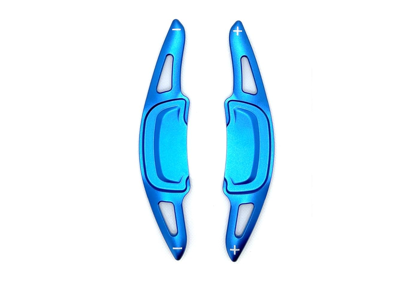 【送料無料】EVOGEAR 社外品 マツダ用 マツダ3 セダン ファストバック BP系 （2019年5月24日〜） CX-30 DM系 (2019年11月29日〜) 専用 アルミ合金 パドルシフトカバー マツダ 3 BP系, CX-30 DM系 (青)