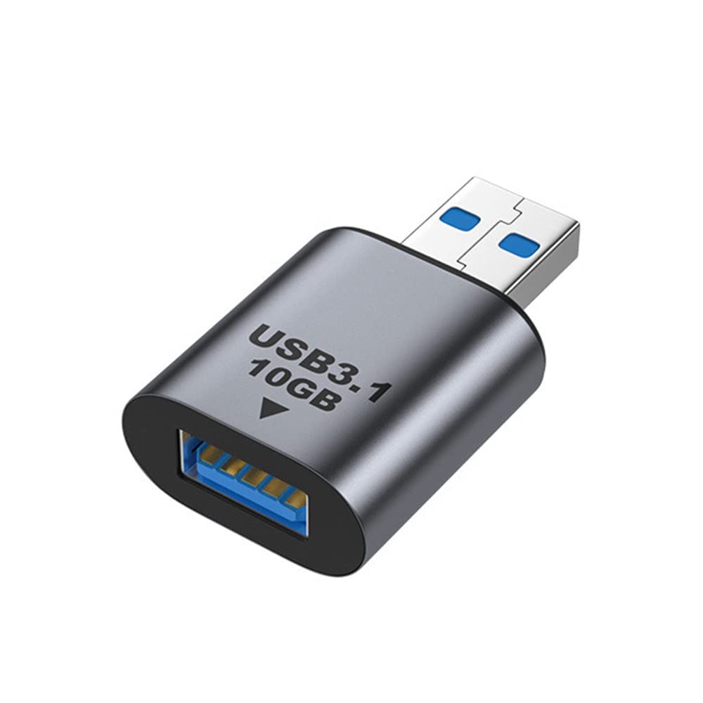 【送料無料】NFHK USB 3.0/3.1 Type A メスからUSB 3.0/3.1 A オス データアダプター 10Gbps 延長 ノートパソコン デスクトップ用