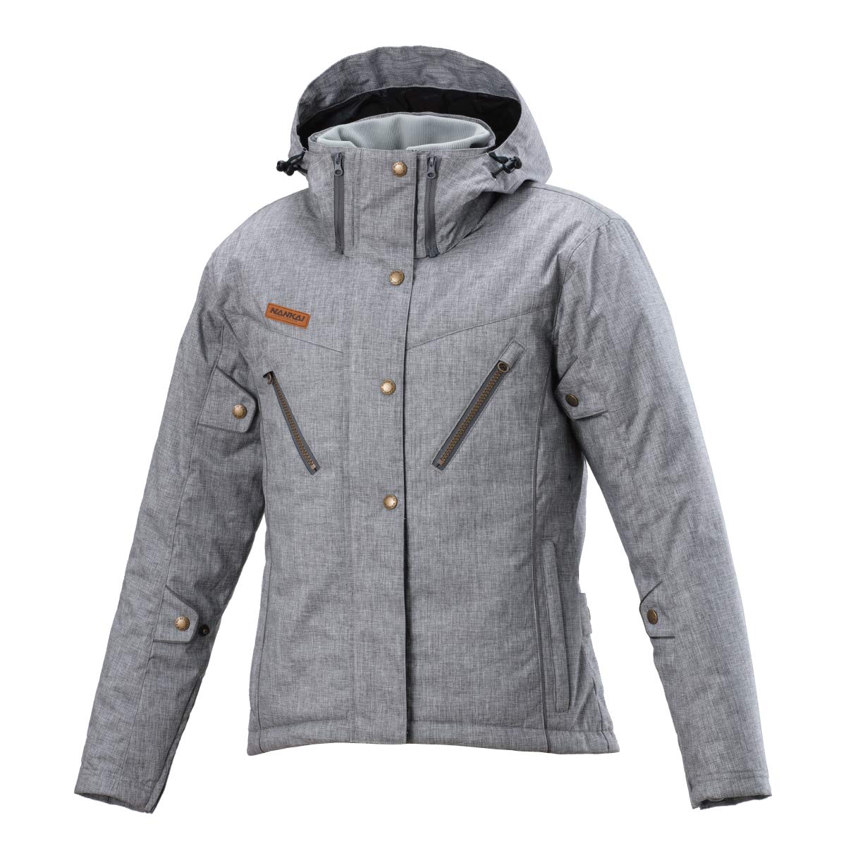 【送料無料】南海部品ナンカイ(NANKAI)SDW-8123A カジュアルタウン パーカーレディース・ジャケット_ダークグレー_WM