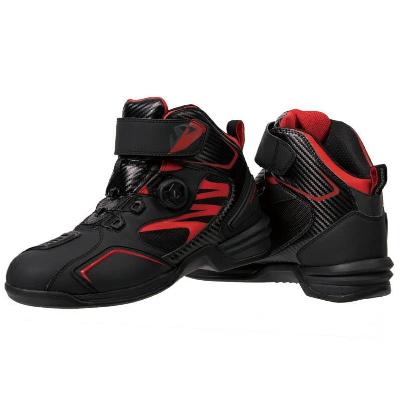 【送料無料】[ナンカイ] 南海部品 ストリームシティーテック5 ライディングシューズ NS-36 (レッド, 25..