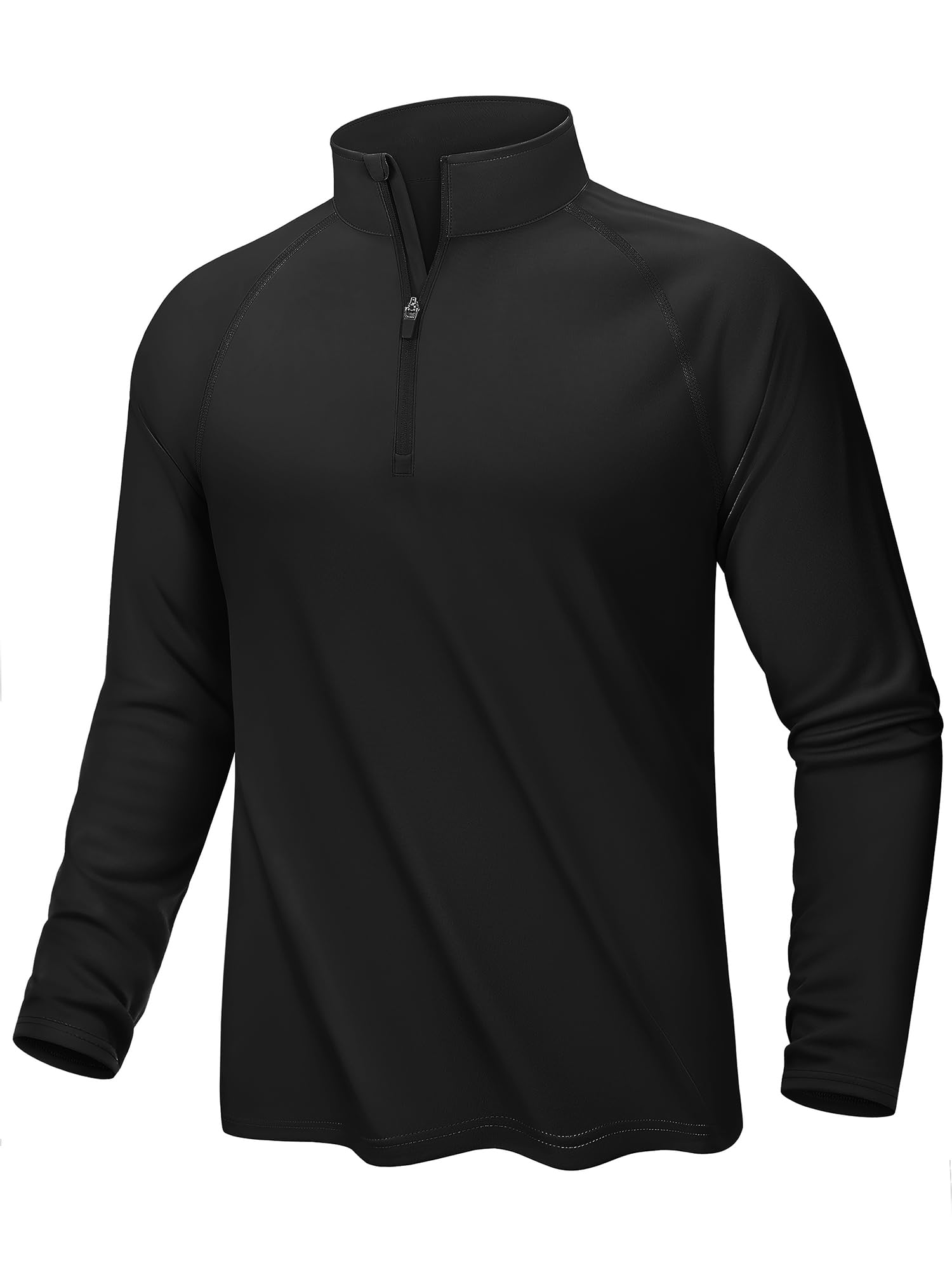 【送料無料】[KEFITEVD] 長袖tシャツ メンズ ドライ ティーシャツ ハーフジップ カットソー 速乾 トッ..