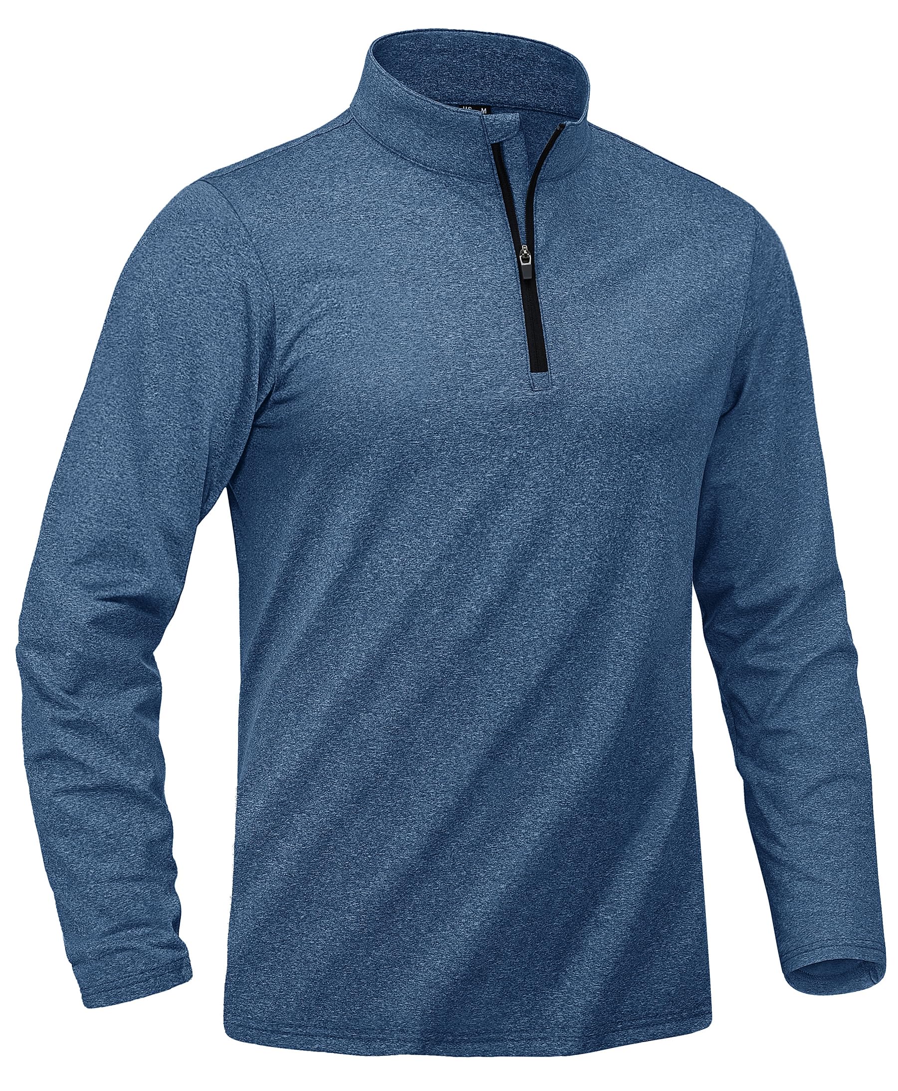 【送料無料】[KEFITEVD] ハーフジップ メンズ ゴルフ トレーナー 裏起毛 防風 ハイネック tシャツ トレ..