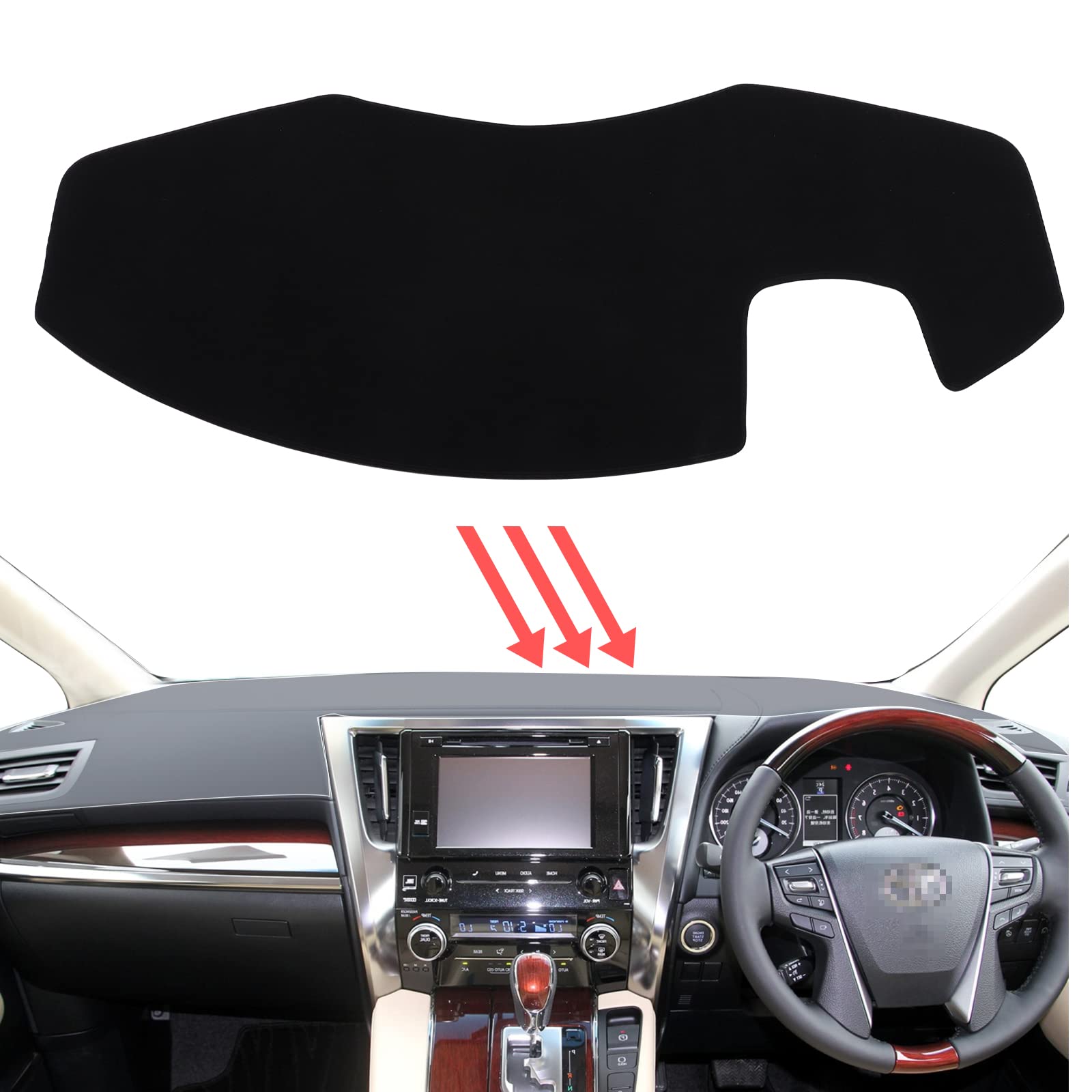 【送料無料】smabee トヨタ アルファード/ヴェルファイア 30系 専用 前期 後期 2015年-現行 ダッシュボ..