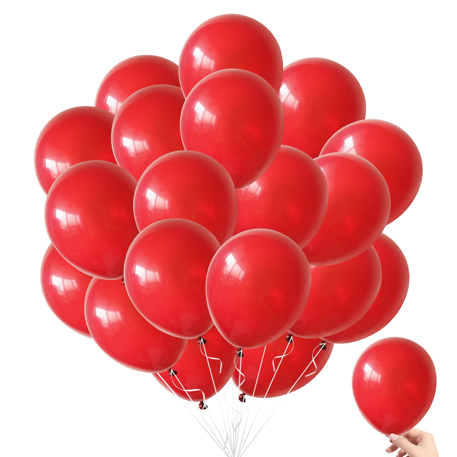 【送料無料】BTZO 風船 バルーン 50個入 5インチ ラウンド スタンドカラー 小さめ ミニ ス ...