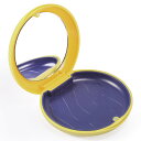 【送料無料】Annhua小さいマウスピース ケース マグネット開閉 密閉 防湿 義歯矯正用リテーナーボックス 鏡つき 口腔専科リテーナーケース 携帯便利 部分入歯入れ容器 シリコンマット おしゃれ 部分義歯収納容器 家 旅行 部分入れ歯けーす コンパクト ブラック