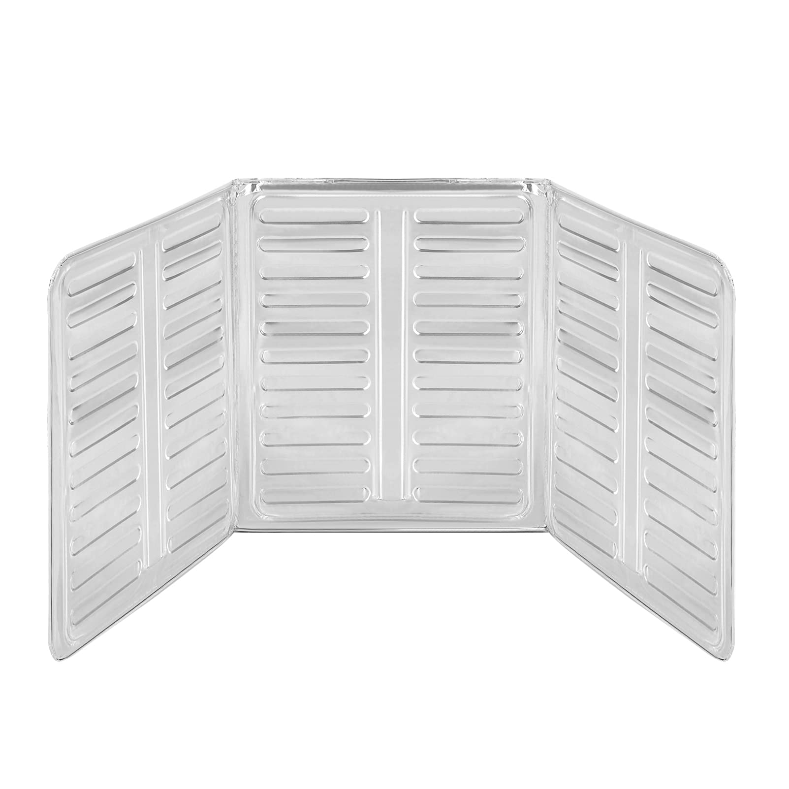 【送料無料】NUOLUX 油はねガード レンジガード 飛び散り防止 アルミホイル製 高さ32.5cm 3面タイプ 油..