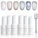 【送料無料】ジェルネイル Coikaze マグネットネイルジェル 6色セット キャッツアイジェル ギャラクシーネイル カラージェル 猫目 ネイル ジェル 磁石付...