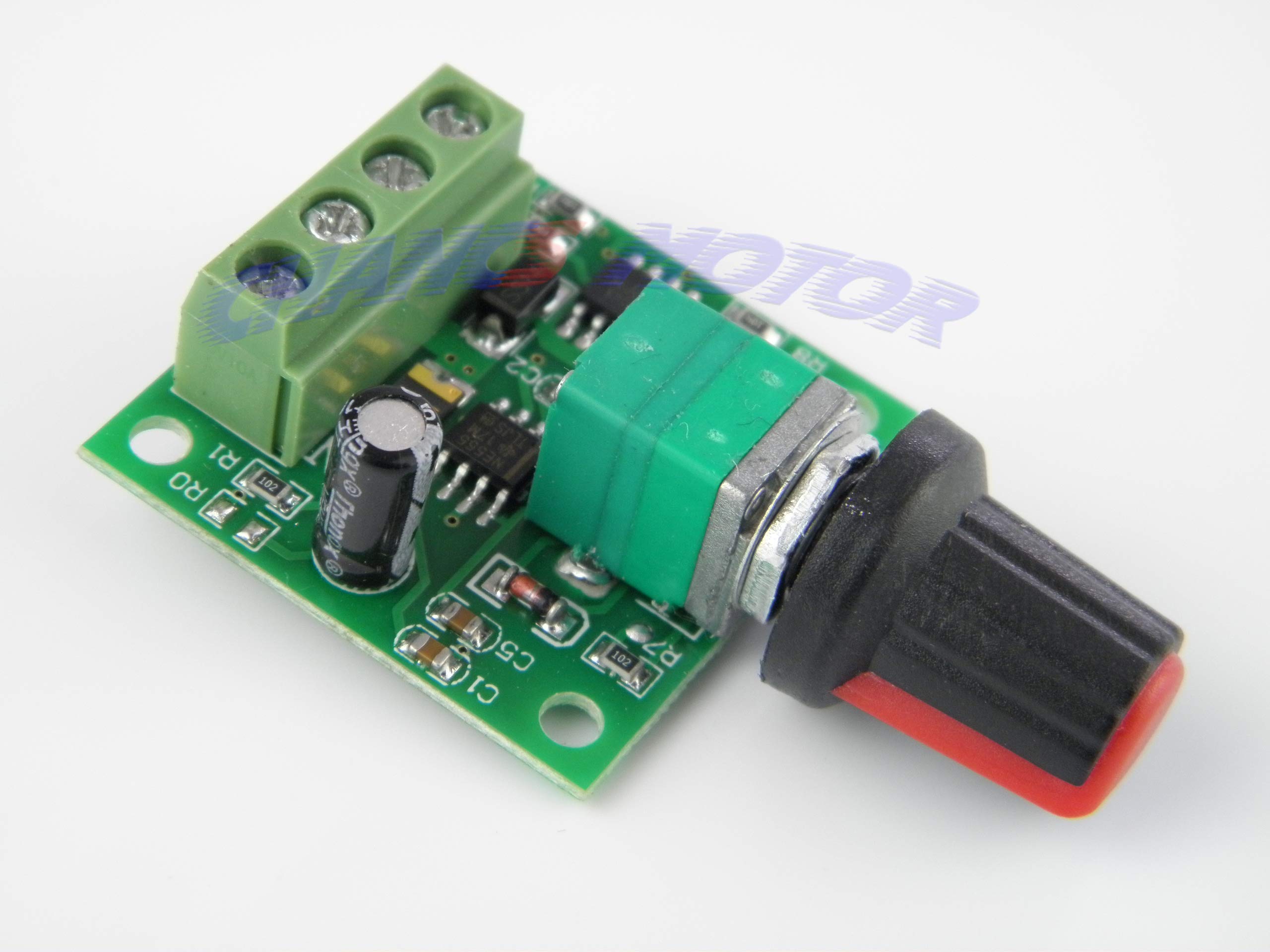 【送料無料】CHANCS PWM DCモータースピードコントローラー(1.8V 3V 5V 6V 12V 2A)およびスイッチ機能