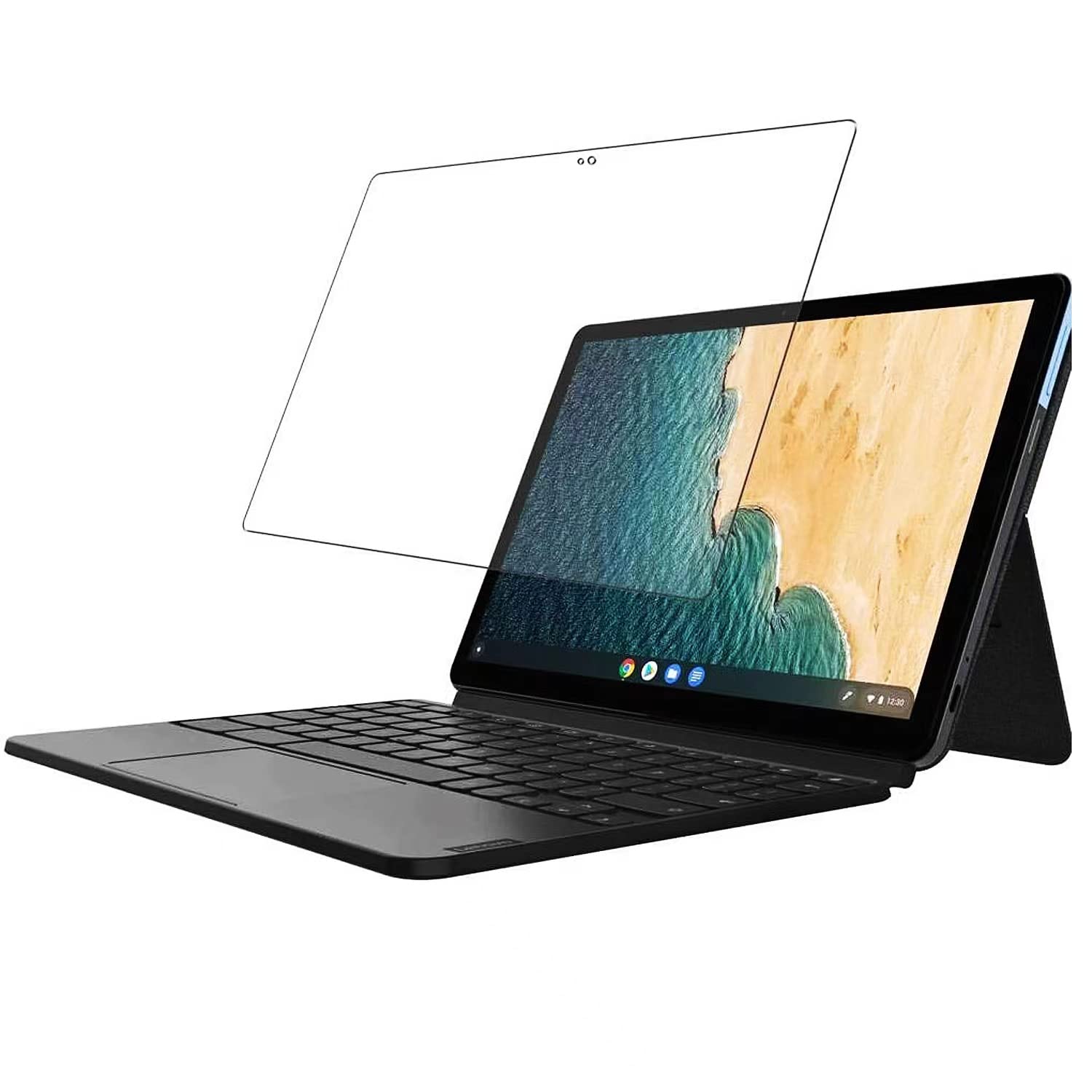 ̵Lenovo IdeaPad Duet Chromebook  ֥롼饤ȥåȥե ȿ㸺  쥢 ɻ ֥å ...