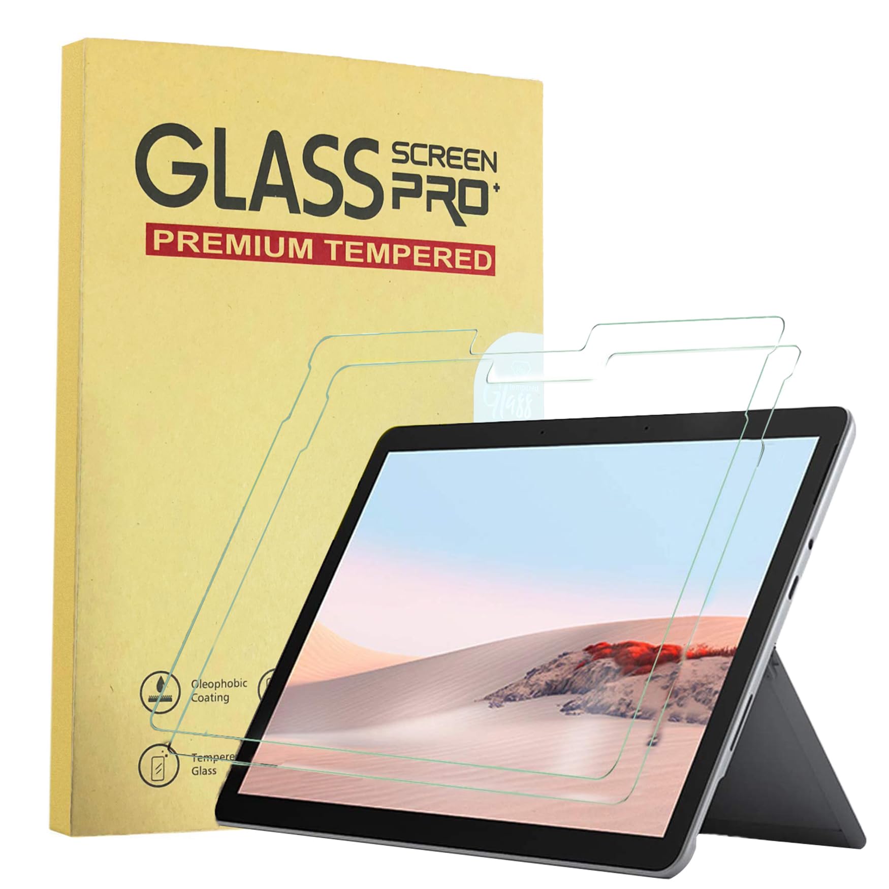 【送料無料】【 2枚入り】Surface Go4/Go3/Go2 ガラスフィルム 10.5 インチ マイクロソフト Surface Go 4/3/2 ガラス液晶保護フィルム サーフェスgo4/go3/go2 フィルム 硬度9H 高透過率 気泡防止 飛散防止 指紋防止 撥水撥油 Surface Go4/Go3/Go2 10.5 インチ用