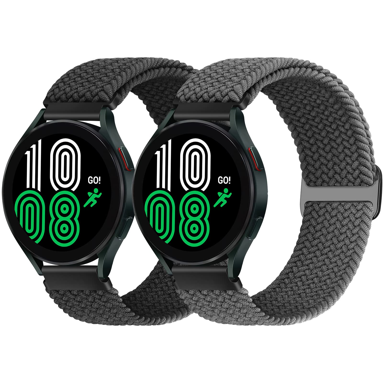 【送料無料】[Huamanlou] ユニバーサル時計バンド 22mm 20 mm 18mm 16mm ベルトワイドシリコンストラップの交換、コンパチブル Garmin 、Samsung、Huawei、その他のスマートウォッチの男性と女性のためのクイックリリーススポーツシリコンストラップ