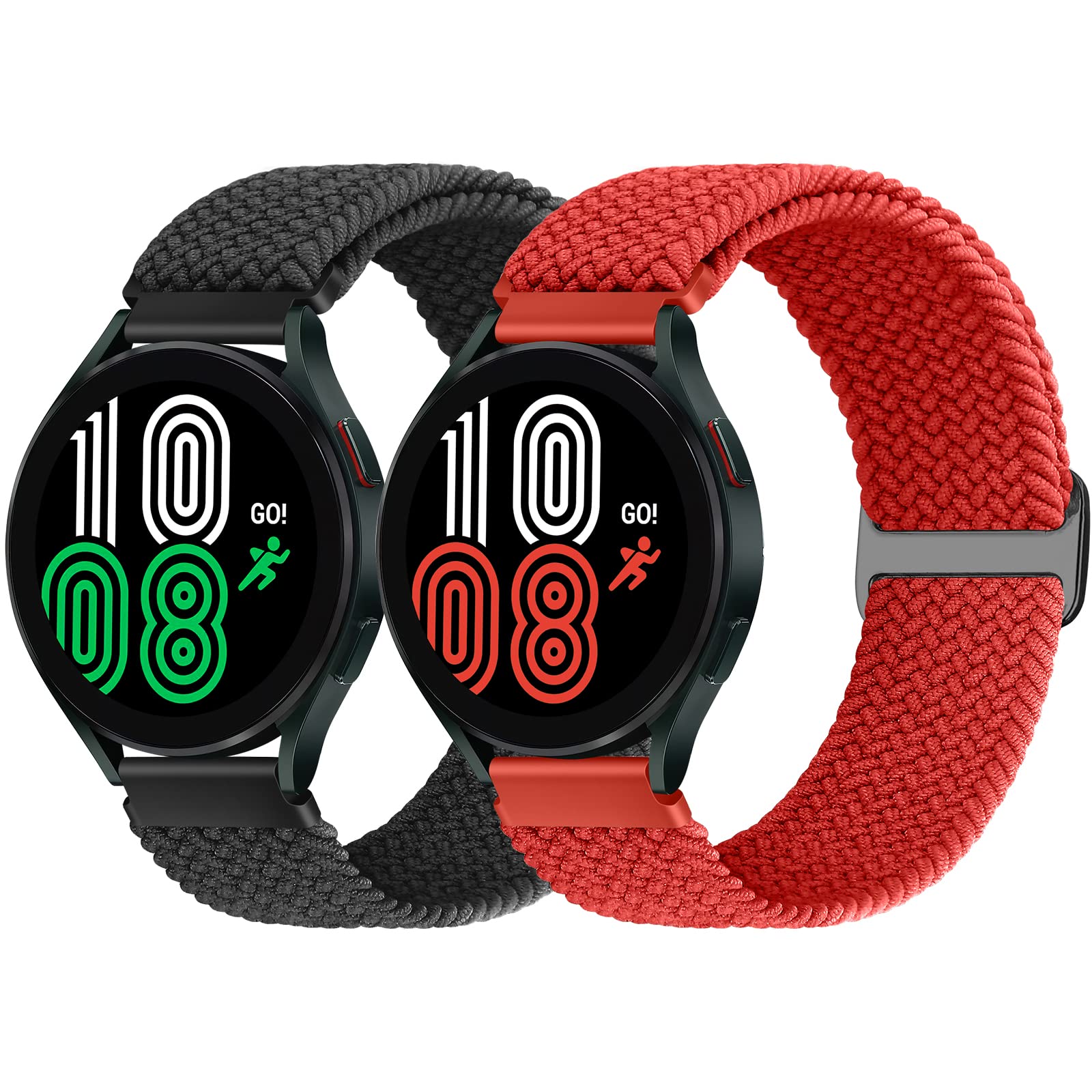 【送料無料】[Huamanlou] ユニバーサル時計バンド 22mm 20 mm 18mm 16mm ベルトワイドシリコンストラップの交換、コンパチブル Garmin 、Samsung、Huawei、その他のスマートウォッチの男性と女性のためのクイックリリーススポーツシリコンストラップ