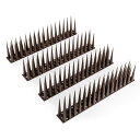 【送料無料】OFFO 鳥避け 鳩よけ とげ長め仕様 高さ10cm 全長243cm(40.6cm×6個入り) 耐候性 自由カット 針が密集するとげ高め仕様 樹脂製...