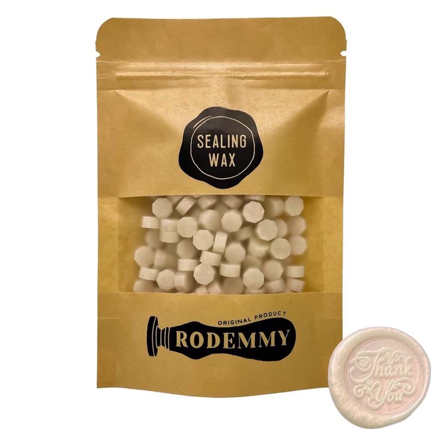 【送料無料】（RODEMMY） シーリングワックス 200粒 (偏光パールレッド)