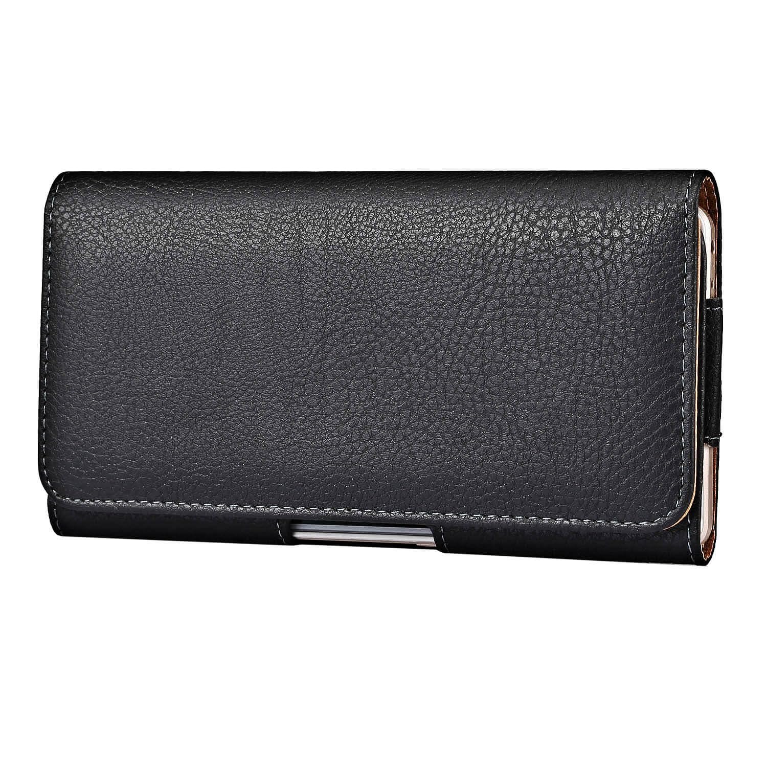 【送料無料】携帯ケース ベルト通し横型, YODIMDA スマホ ベルト ケースポーチ 対応機種iPhone 11 pro max, xs max, Xperia 10 II, Pixel 5a