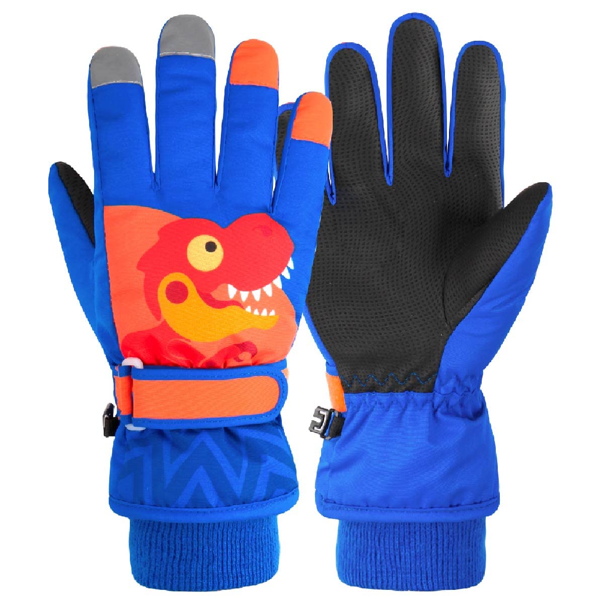 【送料無料】[JEELAD] キッズ 防寒手袋 スキーグローブ サイクリング用手袋 防風 撥水 スノーグローブ 冬手袋 スマホ対応 紛失防止 ウインター 通学 アウトドア 雪遊び 耐磨耗 子供向き プレゼント 自転車 男女兼用