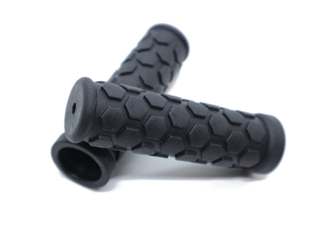 【送料無料】Beatus BMX MTB 自転車 グリップ ラバー 滑り止め インパクトのある六角ブロックパターン..