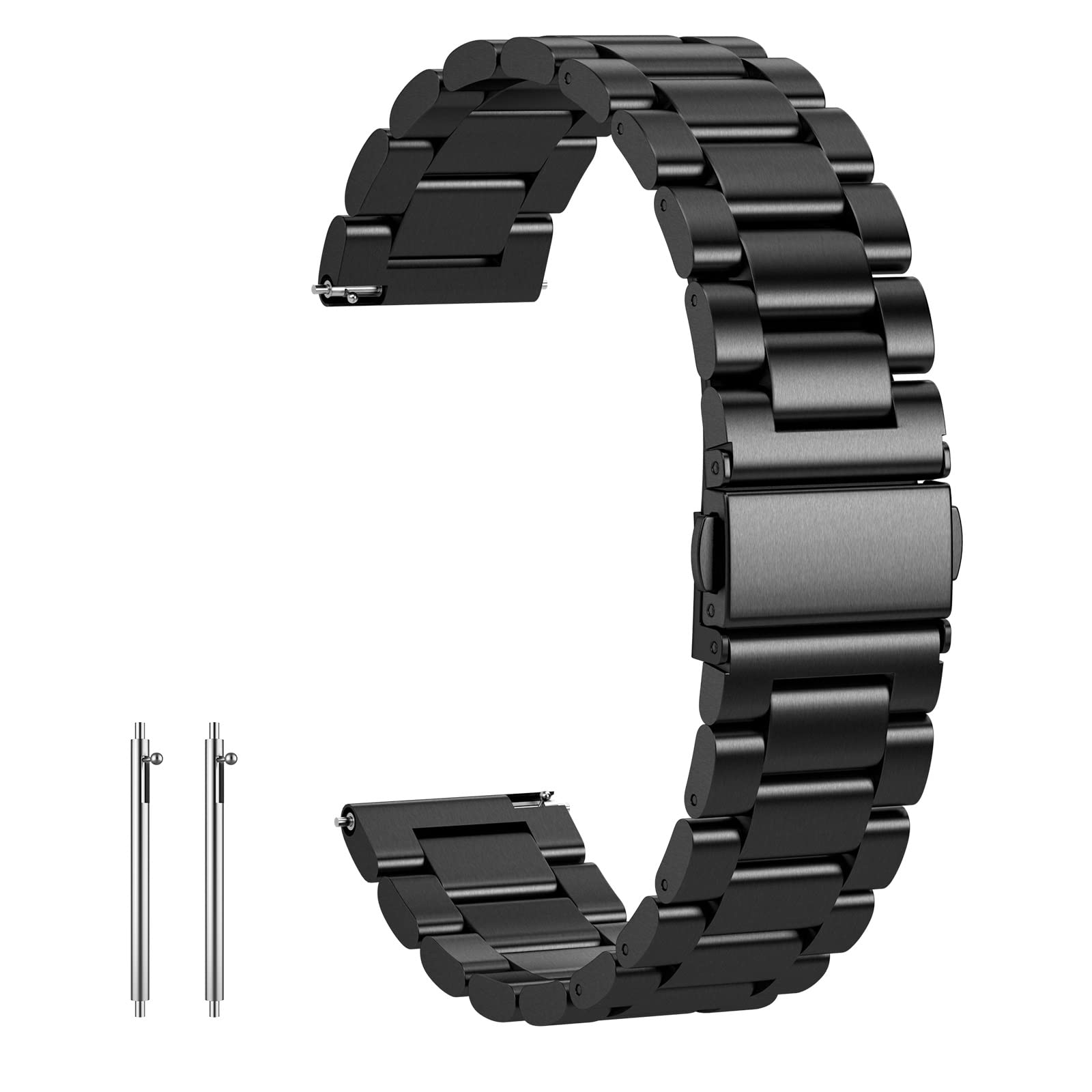 【送料無料】[GOHHME] 時計バンド ベルト18mm 20mm 22mmステンレス 時計 ベルト 18ミリ 20ミリ 22ミリ ..