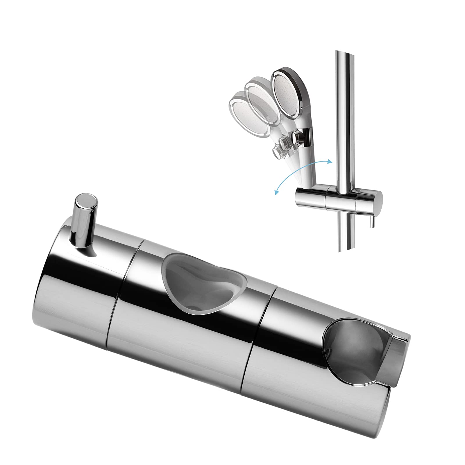 【送料無料】OFFO シャワーフック 修理交換用 24mmスライドバーに対応 360°自由回転 取付簡単 取扱説明書付き(19-25 mm/25mm/30mm/32mmのバーに適用する製品が別途あります) 【送料無料】OFFO シャワーフック 修理交換用 24mmスライドバーに対応 360°自由回転 取付簡単 取扱説明書付き(19-25 mm/25mm/30mm/32mmのバーに適用する製品が別途あります)