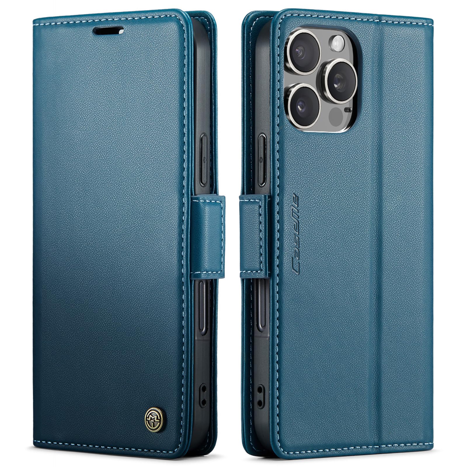 【送料無料】QLTYPRI iPhone 16 Pro Max 用 ケース 手帳型 携帯カバー iPhone16promax 用 ケース PUレザー カード収納 スマグネット式 スタンド機能 耐衝撃 全面保護 スマホ用 ケース ワイヤレス充電対応 ストラップホール付き アイフォン16 Pro Max 用 ケース 6.9インチ