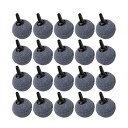 【送料無料】EXDUCT エアーストーン 直径2cm 20個 いぶきエアストーン エアーポンプ エアストーン 熱帯魚 アクアリウム 金魚 メダカ 水槽