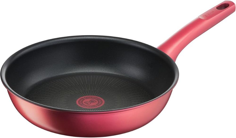 【送料無料】ティファール フライパン 28cm IH ガス火対応 PFOAなどの有害物質不使用 こびりつきにくさ長持ち 「IHルージュ・アンリミテッド フライパン」 レッド G26206