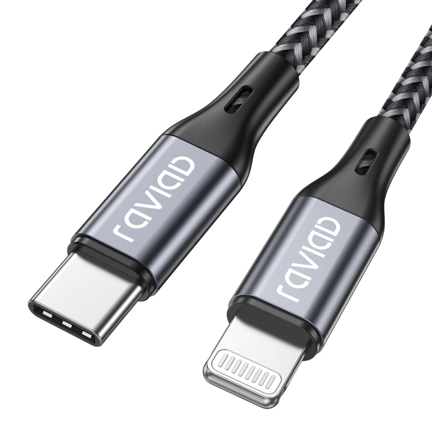 【送料無料】RAVIAD USB C ライトニングケーブル 【2M/MFi 認証】 iPhone 充電ケーブル 急速充電 データ転送 高耐久 タイプC ライトニングケーブル PD対応 iPhone 13/13 Pro/13 Pro Max/12/12 Pro/12 Pro Max/12 mini/11 Pro Max/SE/XS/XR/X/8/8 Plus各種対応 Type C Li
