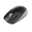 【送料無料】ロジクール フルサイズ ワイヤレス マウス M190MG ワイヤレスマウス 左右対称 無線 USB windows mac chrome M190 グレー 国内正規品