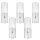 【送料無料】詰め替えボトル 泡ポンプボトル 旅行用 30ml 5個セット 携帯 透明 おしゃれ 小分け 洗顔フォーム 泡 詰め替え用 泡ソープ用 クリアボトル 手洗い プラスチック トラベルセット 容器 浴室用品 台所 洗面所用