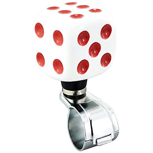 【送料無料】Lunsomサイコロハンドルスピンナー車ステアリングパーツコントロールターニングヘルパーユ..