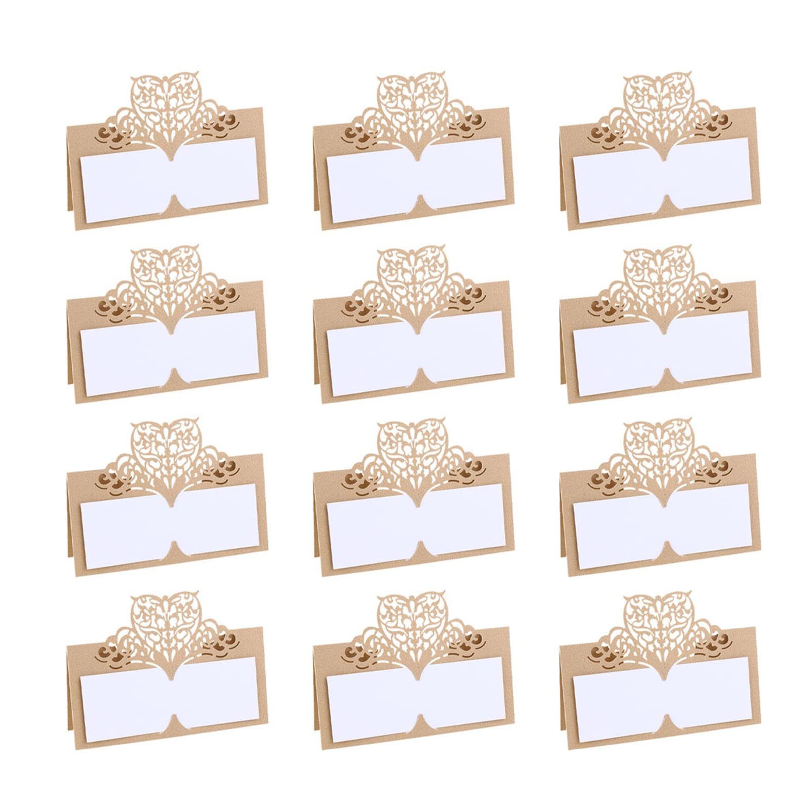 【送料無料】NUOLUX 席札 座席札 座席カード 名前札 席札シート ウエディング 結婚式 誕生日 パーティ..