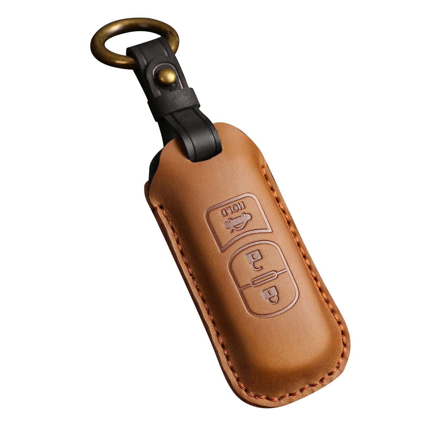 【送料無料】[YANMW] 適合 マツダ キーケース キーケーススマートキーケースキーホルダー革キーカバー..