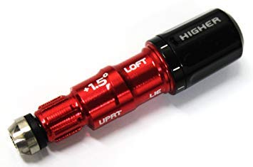 【送料無料】テーラーメイド R11 R11S RBZ GLOIRE 用FCTスリーブ 335tip TP 1度 1.5度変換 赤 緑 グローレ (R11用 ±1度可変タイプ（赤色）)