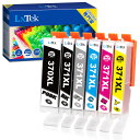 White Wingsで買える「【送料無料】LxTek BCI-371XL BCI-370XL 互換インクカートリッジ Canon用 インク 371 370 6色セット大容量/説明書付/残量表示/個包装 MG7730F MG7730 TS9030 TS8030 MG6930」の画像です。価格は2,007円になります。