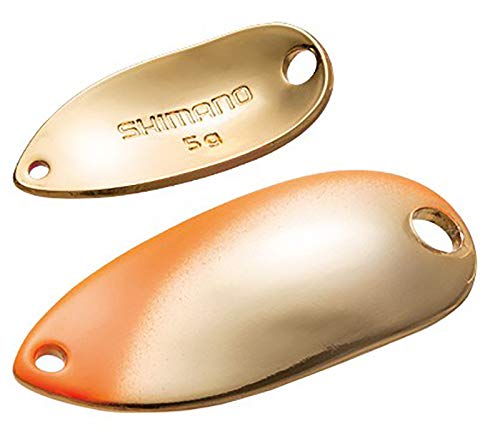 【送料無料】シマノ(SHIMANO) スプーン カーディフ ロールスイマー プレミアムメッキ 1.5g TR-M15R 70T オレンジゴールド
