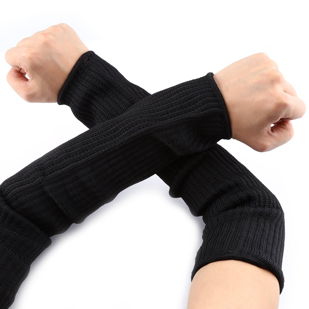 【送料無料】[ochun] 防刃アームカバー 作業用手袋 防刃手袋 切れない手袋 防刃グローブ肘までカバー 腕も保護 難燃性 耐摩耗性 園芸 台所 作業場