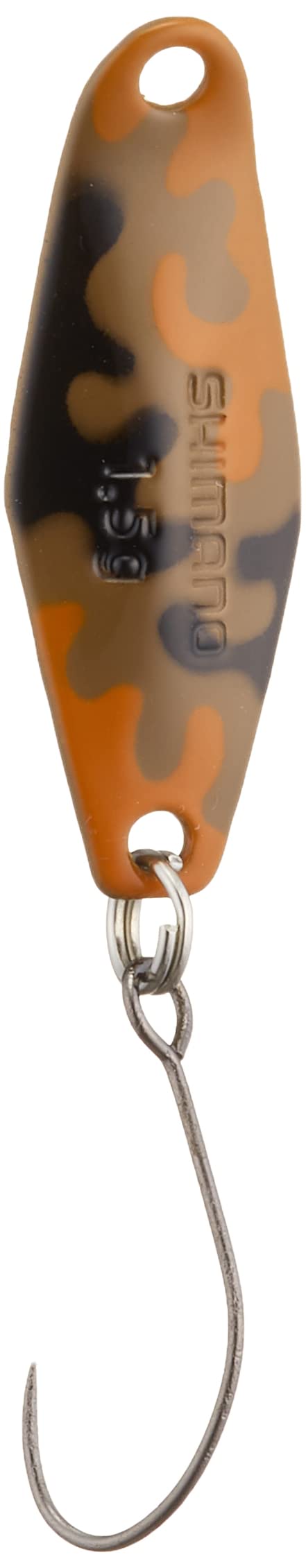 【送料無料】シマノ(SHIMANO) スプーン カーディフ ウォブルスイマー 1.5g TR-015L 23T ブラウンオレカモ