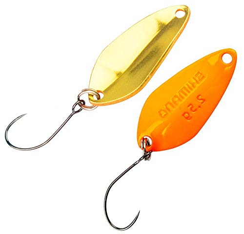 【送料無料】シマノ(SHIMANO) スプーン カーディフ サーチスイマー 2.5g TR-225Q 66T オレ金