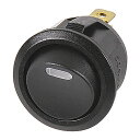 【送料無料】エーモン(amon) ロッカスイッチ ON-OFF DC12V・15A 発光色:アイスブルー 3215