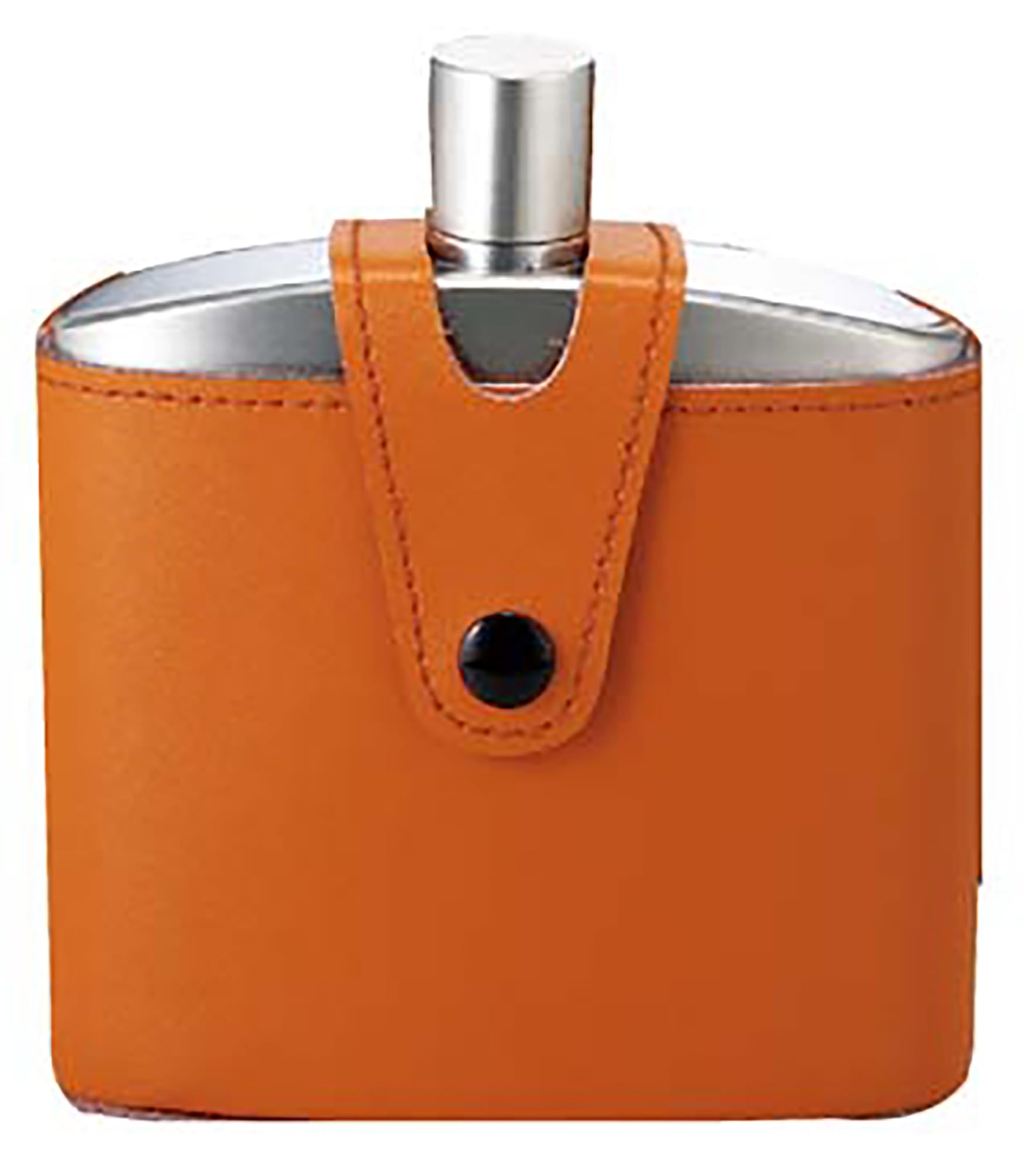 【送料無料】佐藤金属興業 SALUS スキットル バッカス ウイスキーボトル(革ケース付) 170ml