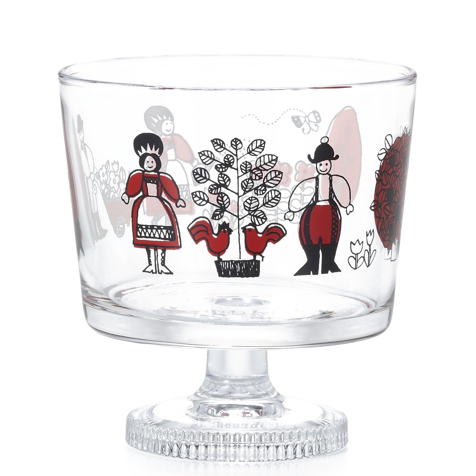 【送料無料】アデリア(ADERIA) 【 アデリアレトロ 脚付きデザート グラス 深型 おとぎ話 285ml 化粧箱..