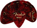 【送料無料】Fender ピック 351 SHAPE PREMIUM PICKS -12 COUNT HEAVY