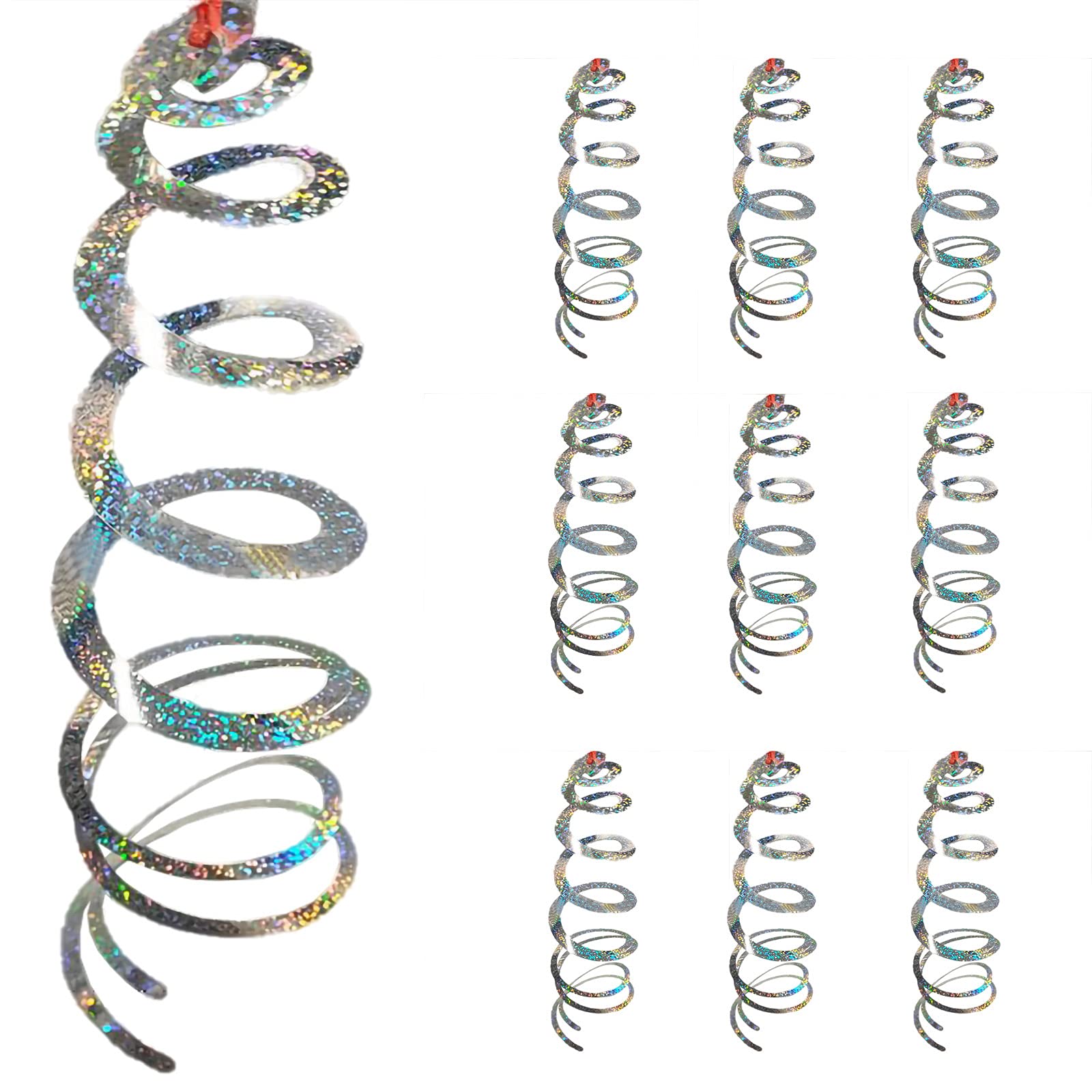 【送料無料】【BEAUTY PLAYER】鳥よけ棒 鳥よけ 吊り下げ 10個 鳩よけグッズ 鳩 よ け 対策 ホログラム..