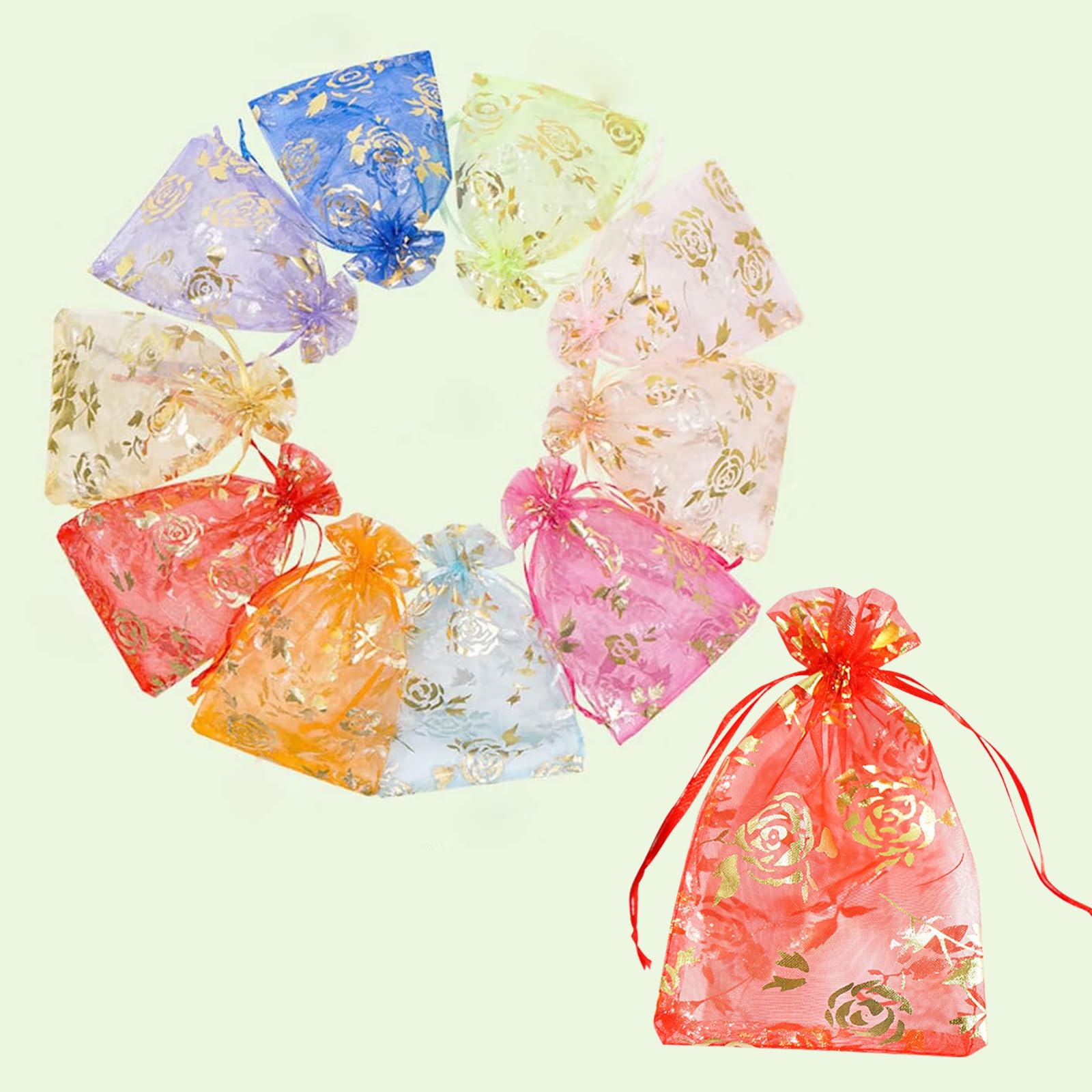 【送料無料】【BEAUTY PLAYER】母の日 オーガンジー巾着袋 小 チョコレート ラッピング  ...